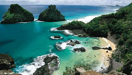 Atrações em Fernando de Noronha - Baía dos Porcos