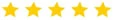 5 estrelas